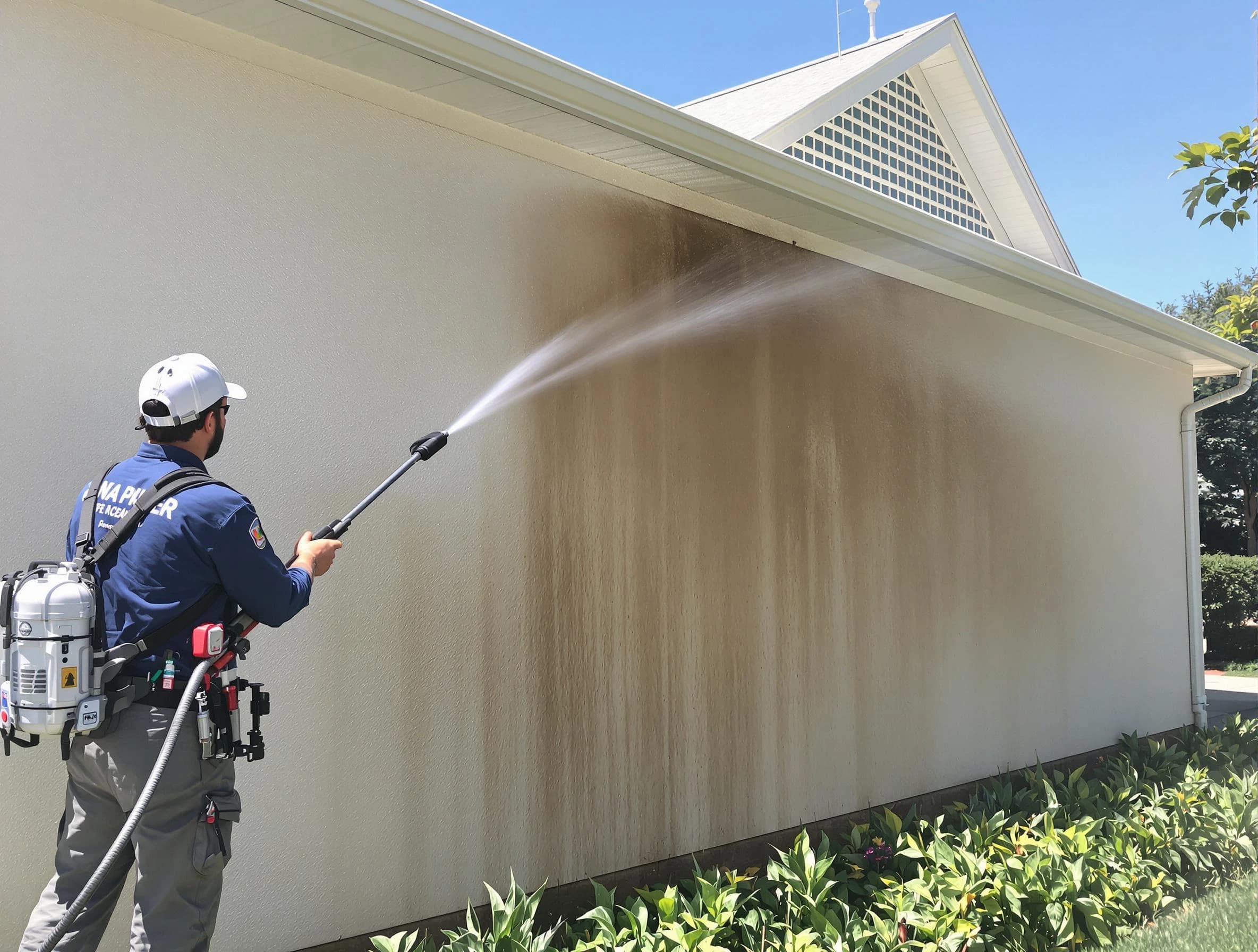 Streetsboro Power Washing expert providing thorough power washing service in Streetsboro